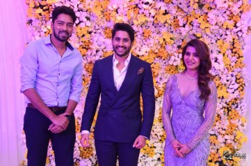 Celebs At Samantha Naga Chaitanya Wedding Reception